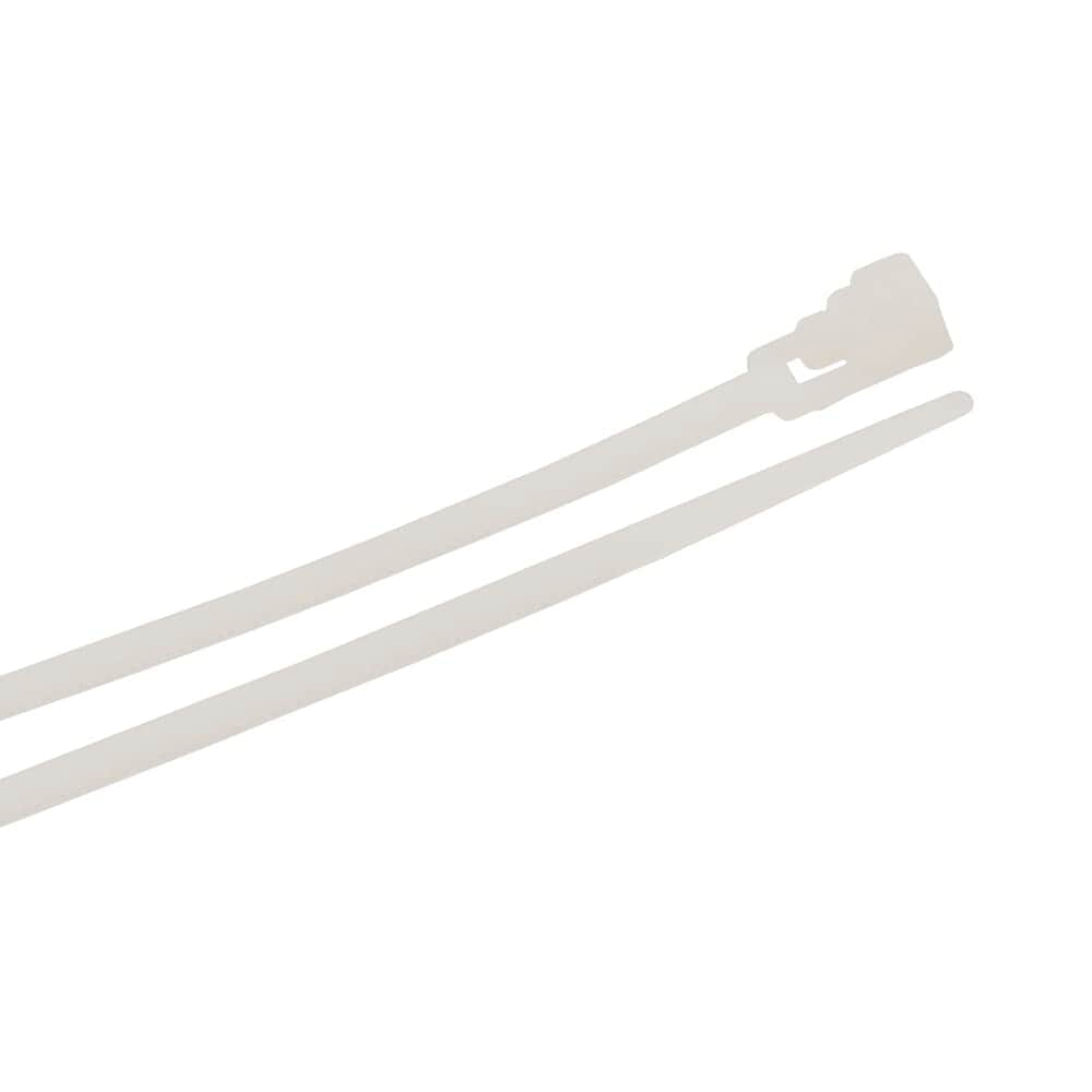 62055 Cable Ties, 8 in Natural Rel